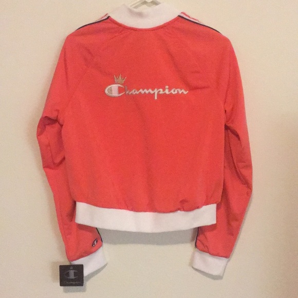 champion orange cropped track pants size medium - Picture 8 of 8